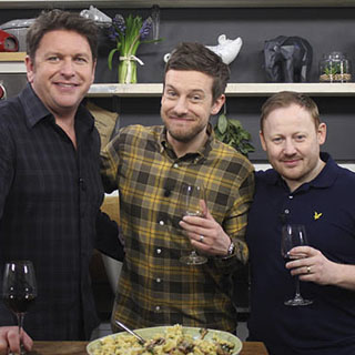 James Martin with Cris Ramsey