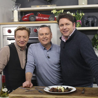 James Martin with Sean Wilson